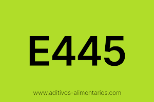 Aditivo Alimentario - E445 - Ésteres Glicéridos de Colofonia