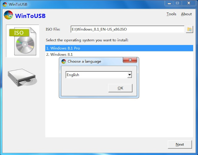 WinToUSB 2.8 Software Mungil Pembuat Bootable Installer WIndows