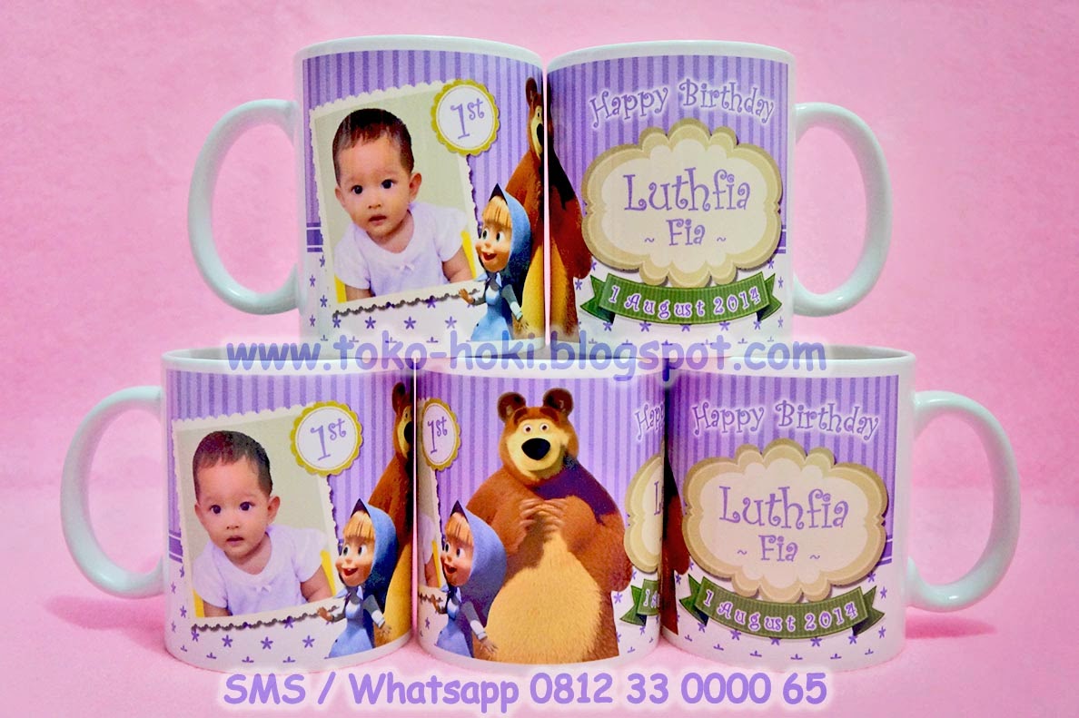 SOUVENIR ULANG TAHUN ANAK MURAH MUG FOTO