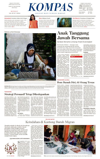 Kompas Edisi Minggu 24 Juli 2016