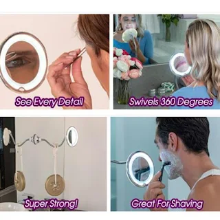 Compact Travel Mirror