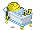 Gif de banho