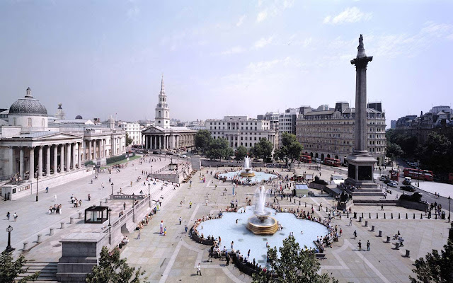 Trafalgar Square en Londres