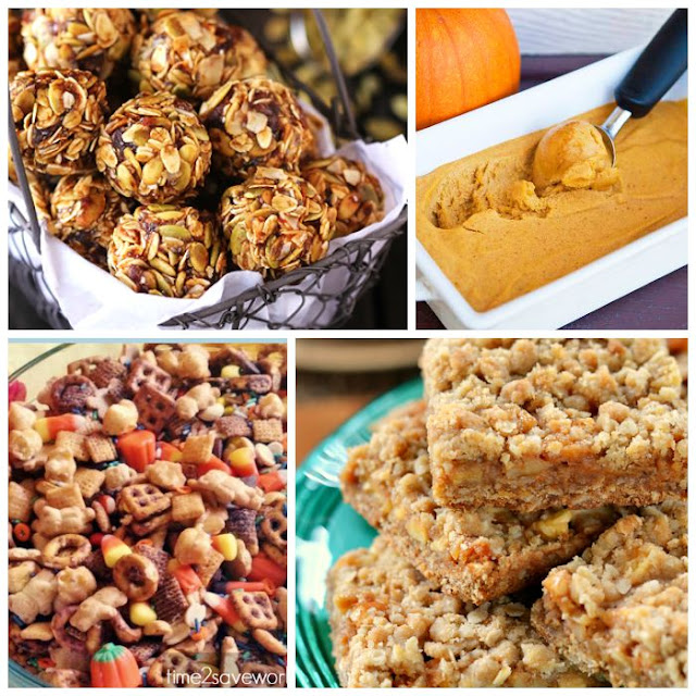 Healthy Fall or Autumn Snacks for Kids