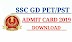 SSC GD Physical Admit card 2019 Released @crpf.gov.in, Download Here