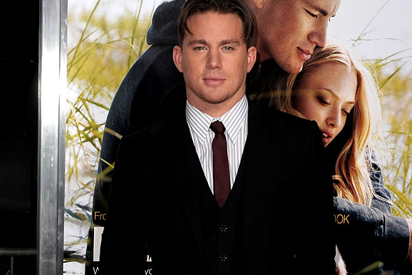  sharing his beautiful face is Channing Tatum Have you seen Dear John