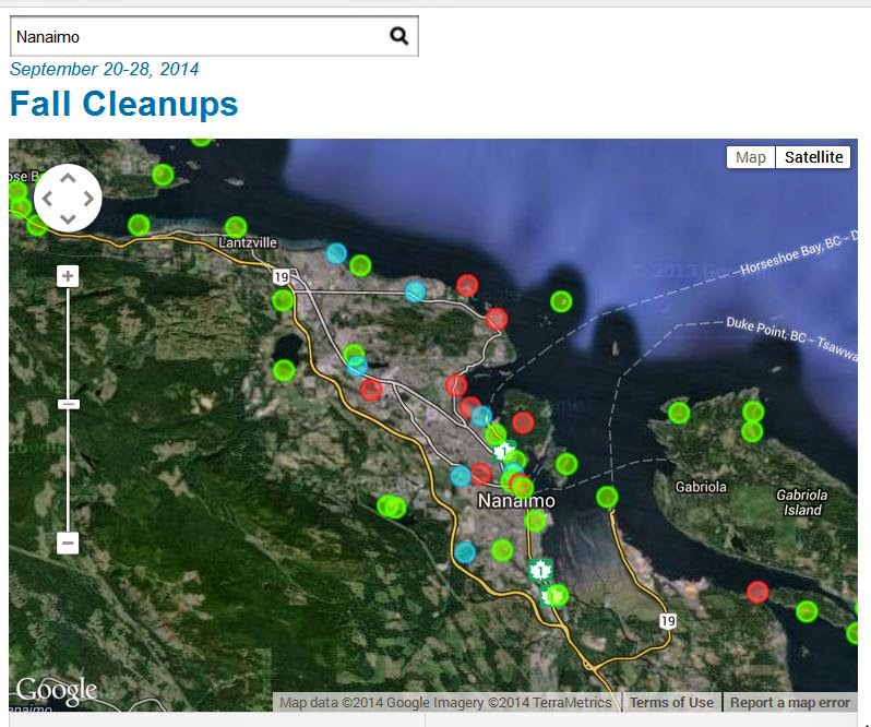 Nanaimo Shoreline Cleanup