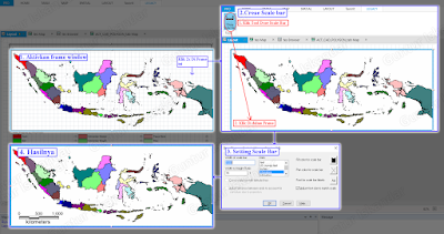 Buat Skala Peta di Mapinfo 12