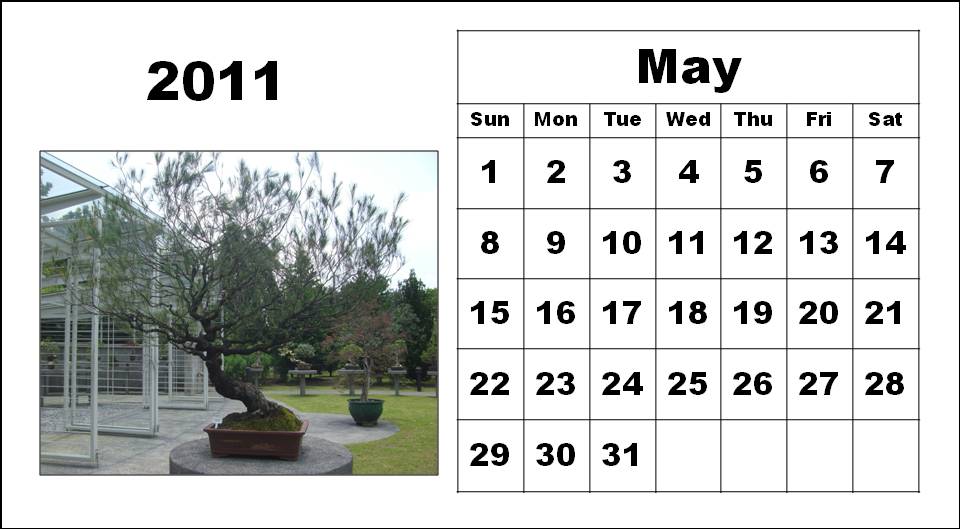 printable may calendar 2011. MAY 2011 PRINTABLE CALENDAR