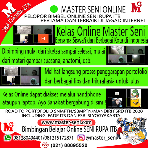 Kelas Online Portofolio SBMPTN 2020 dan Tes Keterampilan 2020