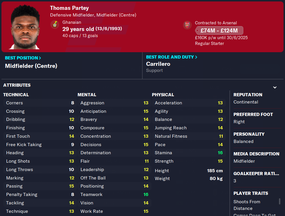 FM23 Thomas Partey