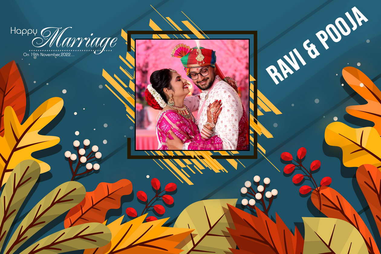 how to create wedding album design in Photoshop hindi tutorial