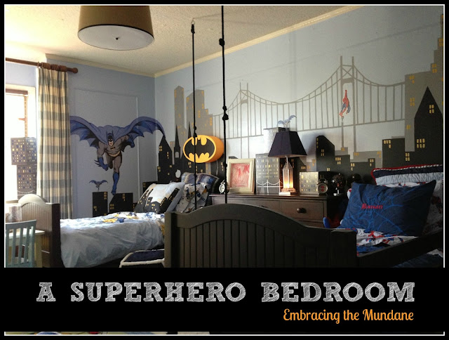 Embracing the Mundane: a superhero bedroom