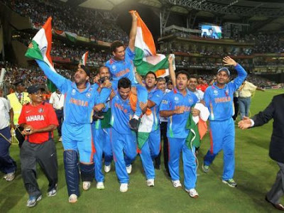 India  World Cup 2011 Celebration Pics