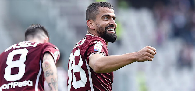 Tomás Rincón anotó este domingo su tercer gol de la temporada de la Liga Italiana.