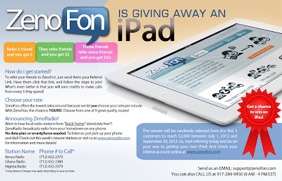 zenofon free ipad and international calling