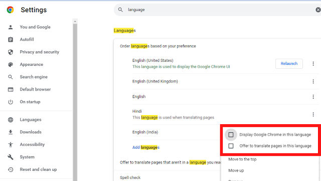 How to Change the Default Language in Google Chrome