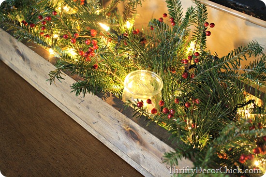 wood box for decor