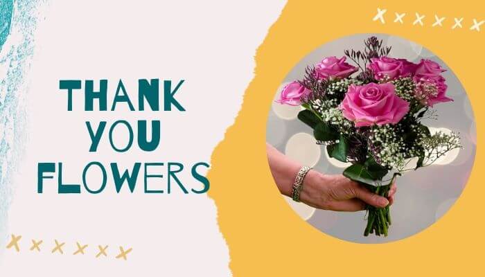 Thank you flowers