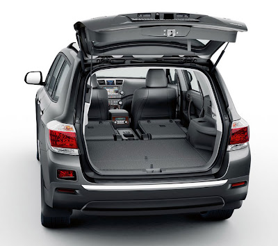 2011 Toyota Highlander Cargo Space