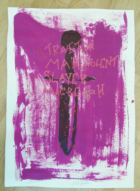 Blood thirsty Macbeth posters