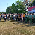 Bupati Batubara ,Apel Gelar Pasukan  Persiapan Pengamanan Pemilu Tahun 2019