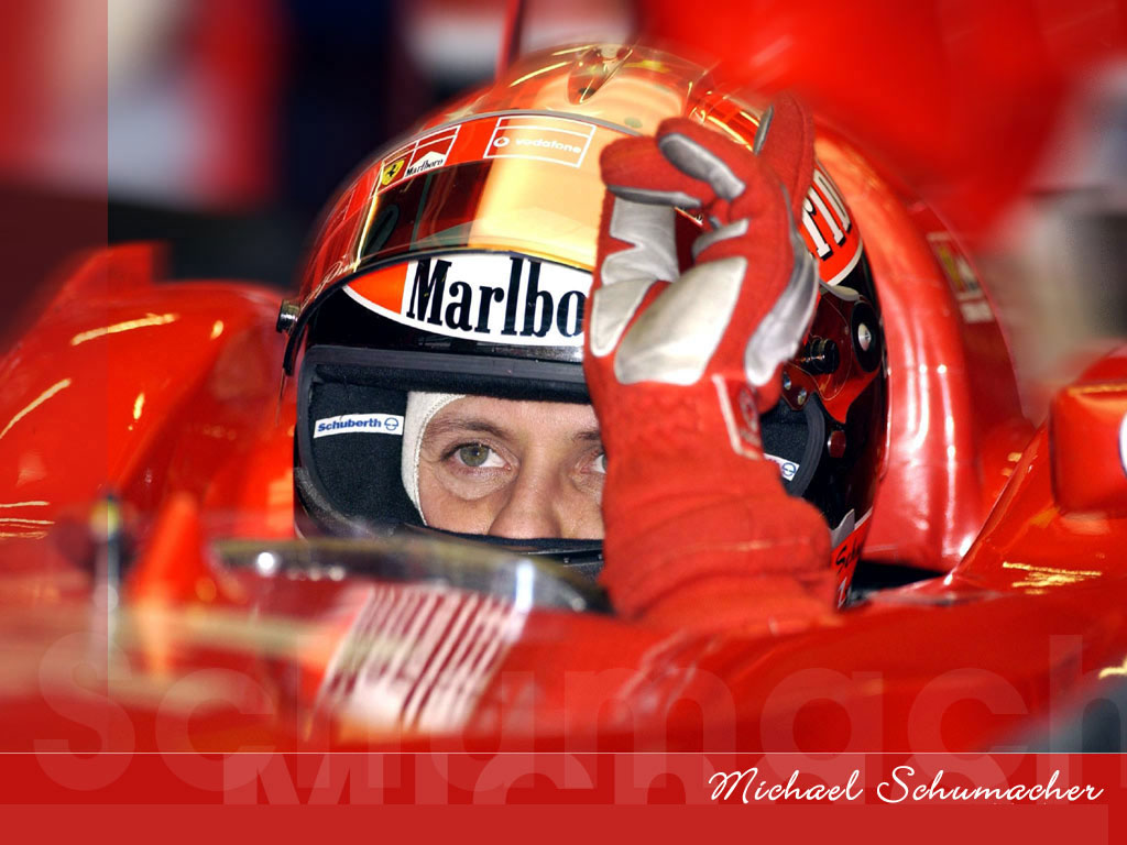 HD Wallpapers: Michael Schumacher on F1 Car