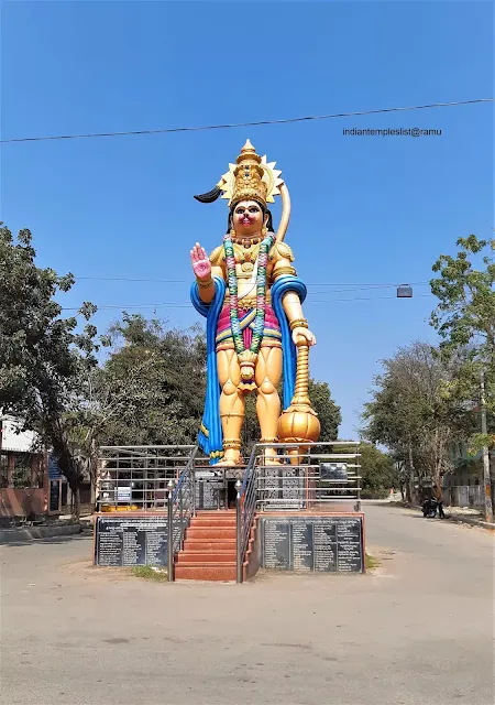 Trinethra-Anjaneya-Swamy-Temple-in-Vanasthalipuram,Hyderabad