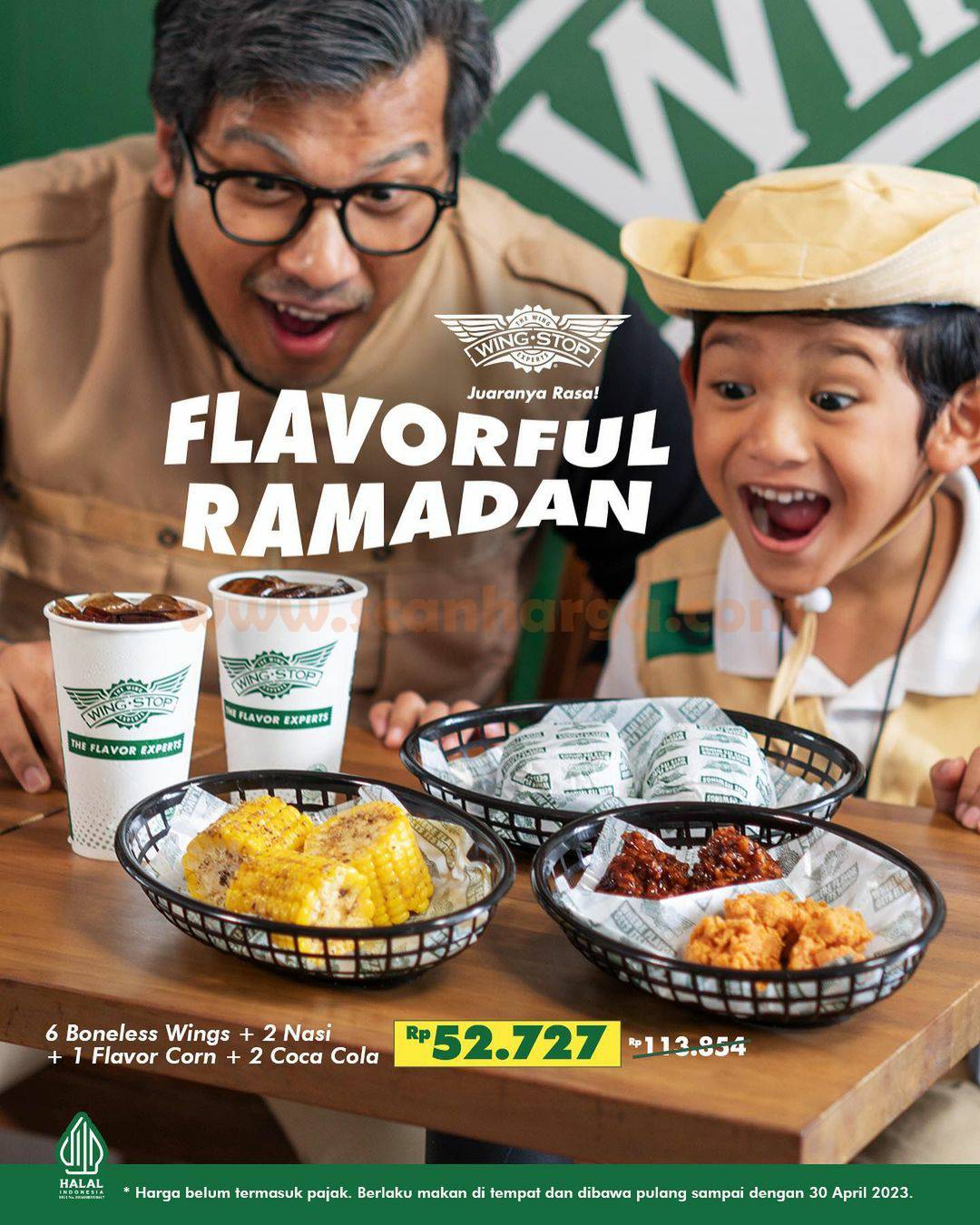 Wingstop Promo Plavorful Ramadan hanya Rp. 52.727