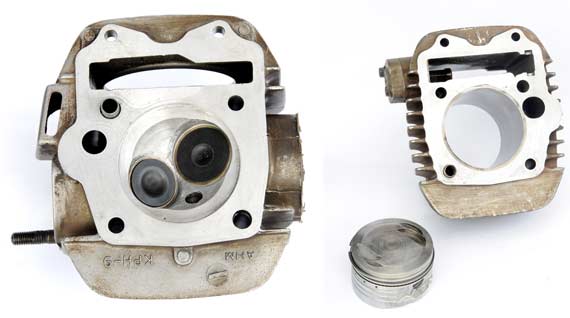 DATA MODIFIKASI: HONDA KHARISMA: PISTON: HONDA TIGER 63,5mm STANG  title=