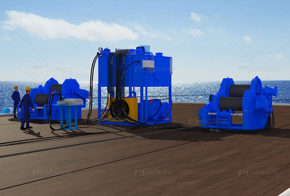 Deep Sea Deck Winch