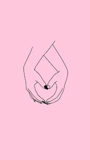 Pink Heart Phone Wallpaper For Girls