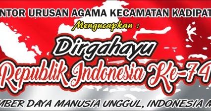 Contoh Desain  Banner  Hut Ri Ke 73 Banner  aja