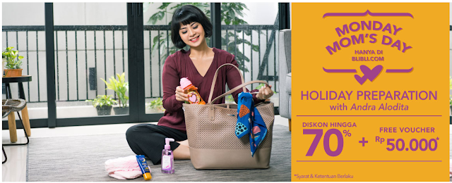 Promo BliBli Monday Moms Day