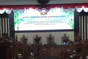 PEMBAHASAN RANCANGAN PERUBAHAN APBD DAN PU FRAKSI DPRD NGAWI MELALUI SIDANG PARIPURNA TA 2022