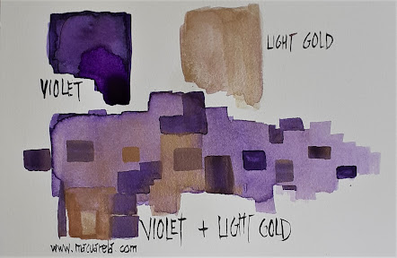 <alt="Light Gold y Color Violeta de cobalto"/>
