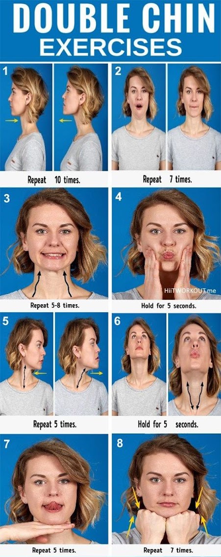 8 Exercises And Tips To Get Rid Of Neck Fat And Double Chin Fast