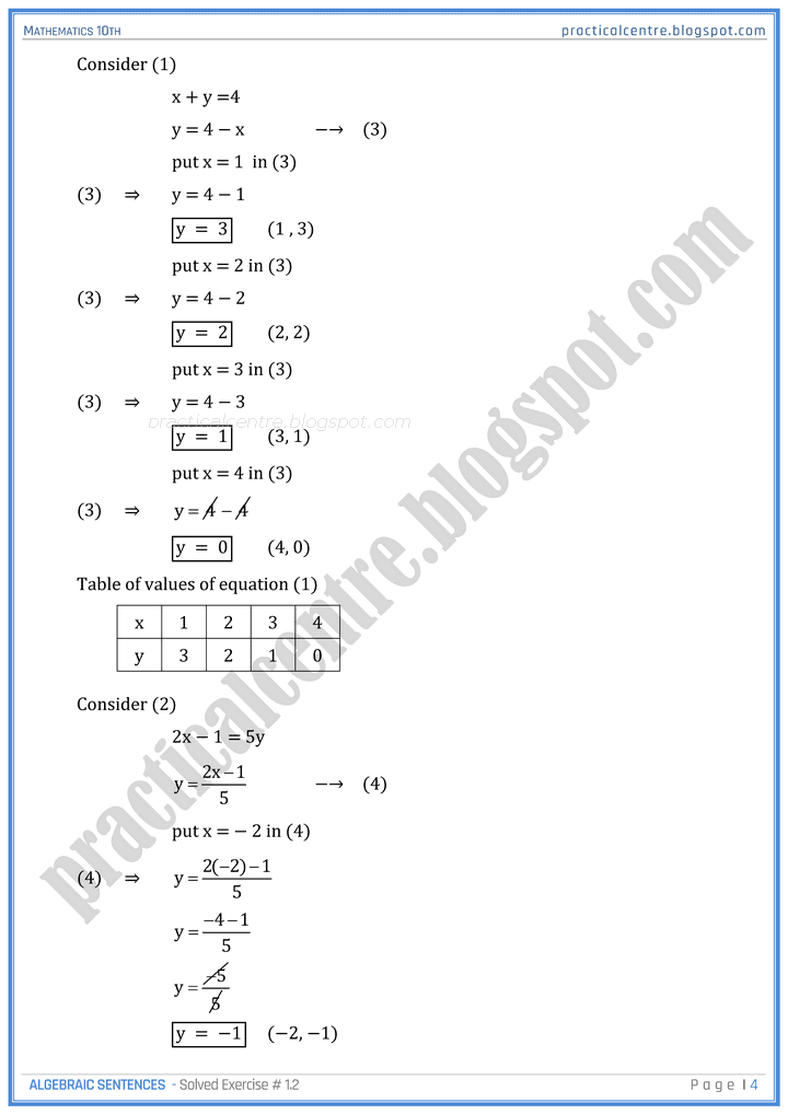 algebraic-sentences-exercise-1-2-mathematics-10th