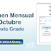 Examen Mensual Octubre Sexto Grado