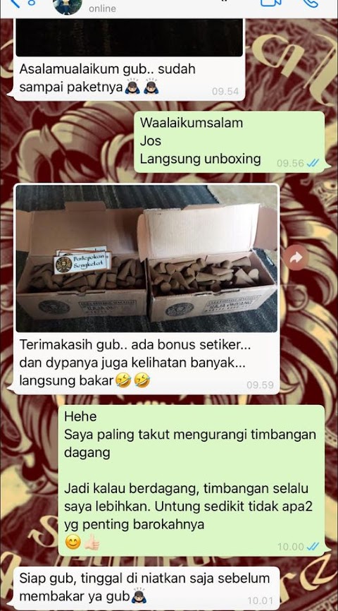 Dupa stik gaharu herbal