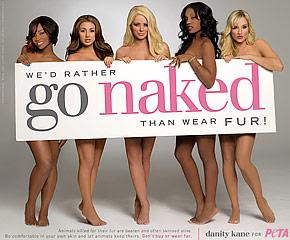 Aubrey O' Day, Shannon Bex, D. Woods, and Aundrea Fimbres Go Naked