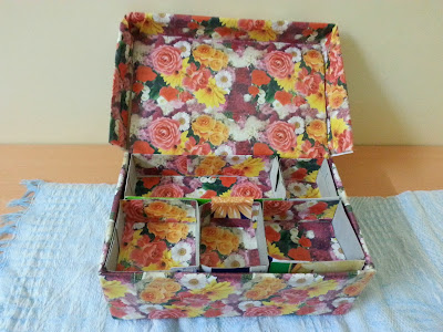 DIY Shoe Box Sewing Basket