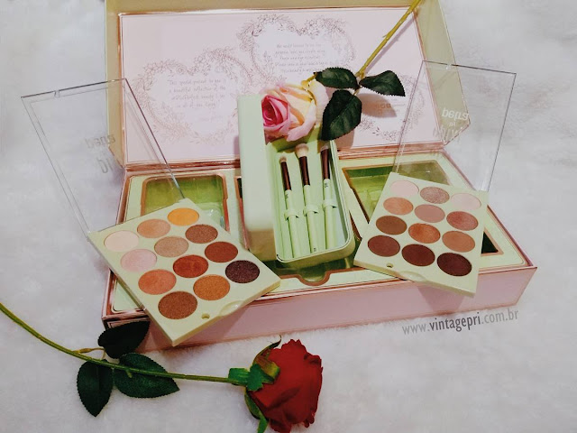 #Recebidos: Paletas de Sombra e Pincéis Pixi Beauty by Petra