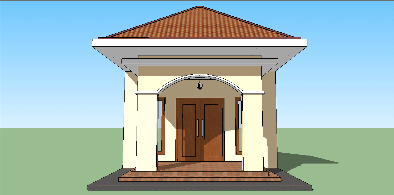 Denah NEW DESAIN GAMBAR RUMAH JOGLO