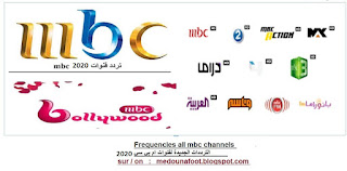 Fréquences de toutes les chaines MBC TV 2020