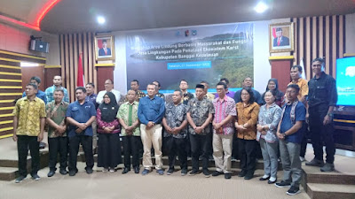 Burung Indonesia Gelar Workshop, KLHK : Tindakan Pengrusakan Ekosistem Karst Butuh 200 Tahun untuk Memulihkan
