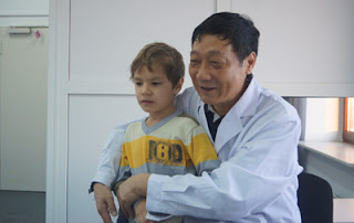 Russian-year-old boy with cerebral palsy is eligible for rehabilitation in Beijing