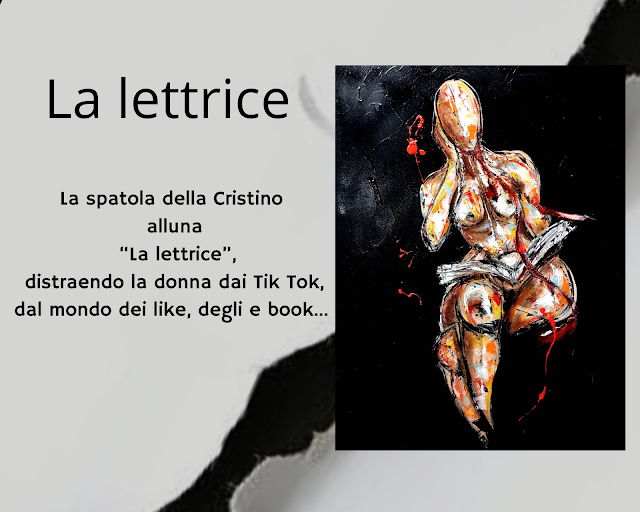 "La Lettrice" di Anna Cristino