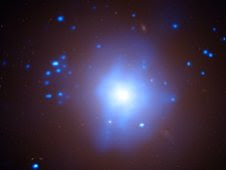 Composite image of a so-called ultraluminous X-ray source, or ULX