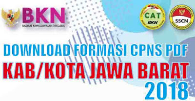 Download Gugusan Cpns Semua Kabupaten Kota Provinsi Jawa Barat 2018 Pdf